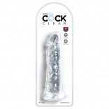 King Cock 8" - Clear